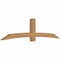 Ekena Millwork Bellingham Timber Gable Bracket, Western Red Cedar, 108"W x 27"H x 5 1/2"D x 5 1/2"F, 6/12 Pitch GBW108X27X0606BEL00SWR - alternate 3